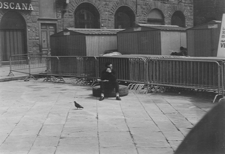 Piazza della Signoria: De Bianchi solitario