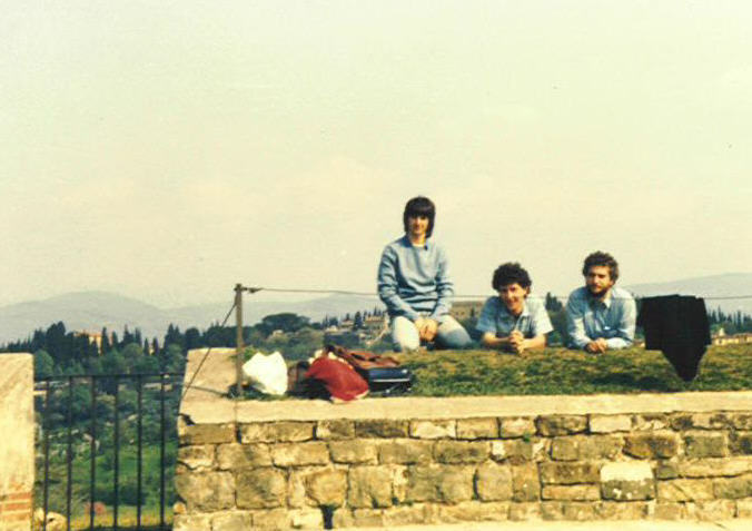 Forte Belvedere: Moreno, Piero e Barba sui bastioni